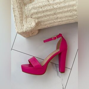 Fuchsia Pink Heels